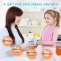 Kids Camera for Boys and Girls, Digital Dual Camera 2.0 Inches Screen 20.0MP 1080P Video Camcorder Anti-Drop Children Cartoon Selfie Camera Toys for Gift - 32GB Memory Card Included