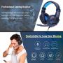 GFDGFDG PS4 Gaming Headset, with Noise Canceling Microphone, Bass Surround Over Ear Gaming Headphones for Xbox Playstation 4 Laptop Smart Phone PC