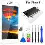 BuTure for iPhone 8 Screen Replacement 4.7" LCD Display & Touch Screen Digitizer Frame Assembly with Magnetic Repair Tools and Screen Protector (White) BuTure for iPhone 8 Screen Replacement 4.7" LCD Display & Touch Screen Digitizer Frame Assembly with Magnetic Repair Tools and Screen Protector (White)