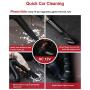 GOOLOO Car Vacuum Cleaner High Power 6500PA Strong Suction Handheld Portable Corded Small Vacuum DC 12V for Quick Car Cleaning