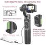 Hohem iSteady Pro3-Axis Gimbal Stabilizer for Gopro Gimbal stabilizer GoPro Hero 6/5/4/3,DJI OSMO Action, Sony RX0 / SJCAM/YI Cam with Function of Motion Time Lapse