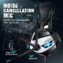 ONIKUMA Gaming Headset - Xbox One Headset PS4 Headset PC Headset with Noise Canceling Mic Gaming Headphones for PS4, Xbox One, PC (Adapter Not Included)