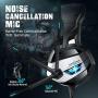 ONIKUMA PS4 Headset -Xbox One Headset Gaming Headset Noise Canceling Gaming Headphones with Mic & LED Light for PS4,Playstation,Xbox One(Adapter Not Included)