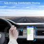 VANMASS Universal Wireless Car Charger Mount, Leading 15W Qi Fast Charge, Built-in Battery, Auto-clamp, Ideal for iPhone 11/11 Pro/XR/XS/X/8, Samsung S20/Note 10/S10/S9/S8/S7, Pixel/LG【Two Patent】