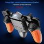DDDF Mobile Game Controller，Mobile Game Controller for PUBG/Call of Duty/Fotnite Gaming Grip Gamepad Mobile Controller Trigger for 4.5-6.5" iOS Android Phone