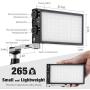 Pixel G1s RGB Video Light, Built-in 12W Rechargeable Battery LED Camera Light 360° Full Color 12 Common Light Effects, CRI≥97 2500-8500K LED Video Light Panel with Aluminum Alloy Body