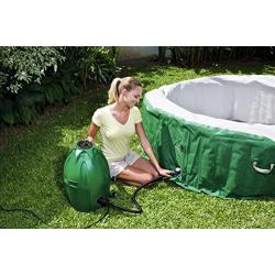 Coleman SaluSpa Inflatable Hot Tub Spa, Green & White