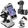Gosky Microscope Lens Adapter, Microscope Smartphone Camera Adaptor - for Microscope Eyepiece Tube 23.2mm, Built-in WF 16mm Eyepiece - Capture and Record The Beauty in The Micro World Gosky Microscope Lens Adapter, Microscope Smartphone Camera Adaptor - for Microscope Eyepiece Tube 23.2mm, Built-in WF 16mm Eyepiece - Capture and Record The Beauty in The Micro World