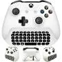 Whiteoak Xbox One S Chatpad Mini Gaming Keyboard Wireless Chat Message KeyPad with Audio/Headset Jack for Xbox One Elite & Slim Game Controller Gamepad - 2.4GHz Receiver Included -White Whiteoak Xbox One S Chatpad Mini Gaming Keyboard Wireless Chat Message KeyPad with Audio/Headset Jack for Xbox One Elite & Slim Game Controller Gamepad - 2.4GHz Receiver Included -White