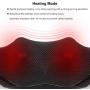 Neck Massager, Shiatsu Back Massagers with Heat Function and Electric Deep Tissue 3D Kneading, Relieve Muscle Pain, for Shoulder, Travel, Office, Home, Car