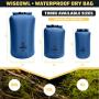 Wise Owl Outfitters Dry Bag - Ultra Lightweight Airtight Waterproof Bags - Fully Submersible Ripstop Roll Top Drybag Sacks Great for Kayak Boat Water Sports Camping - 5L 10L and 20L Sizes