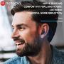 MOTOROLA VerveBuds 100 True Wireless Earbuds | Comfortable Bluetooth Earbuds With Passive Noise Cancella |One Touch Control Bluetooth 5.0 Earphones |Multi-Size Super Lightweight Wireless Earbuds|Black