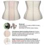 SHAPERX Womens Sports Latex Waist Trainer Corsets Cincher Weight Loss Hourglass Shaper Girdle