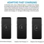 TT&C Adaptive Fast Wall Charge kit with USB Type C Cable [ 6.6 ft ] Compatible with Samsung Galaxy S8/S8 Plus/ S9/ S9+/ S10/ S10 Plus/S10e/S20/S20 Plus/Note 8/ Note 9/ Note 10 (2 Pack)