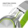 AILIHEN C8 Foldable Wired Headphones with Microphone and Volume Control for Cellphones Tablets Chromebook Smartphones Laptop Computer PC Mp3/4 (Gray/Green) AILIHEN C8 Foldable Wired Headphones with Microphone and Volume Control for Cellphones Tablets Chromebook Smartphones Laptop Computer PC Mp3/4 (Gray/Green)