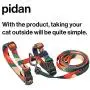 pidan Cat Harness and Leash Set Escape Proof Adjustable Cat Walking Jackets Cat Vest with Metal Clip 1.2m Strap Comfort Fit for Pet Kitten Rabbit Small Animals pidan Cat Harness and Leash Set Escape Proof Adjustable Cat Walking Jackets Cat Vest with Metal Clip 1.2m Strap Comfort Fit for Pet Kitten Rabbit Small Animals