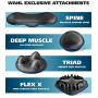 Wahl Model 4232 Lithium Ion Deep Tissue Cordless Percussion Therapeutic Handheld Massager for Muscle, Back, Neck, Shoulder, Full Body Pain Relief – Use at Home, Car, Office, or Travel