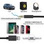 [Apple MFi Certified] iPhone to 3.5mm Car AUX Cable, [3.3FT/1M] Lightning to 3.5mm Audio Stereo Cord Compatible for iPhone 11/11 Pro/XS/XR/X 8 7, iPad, iPod to Home Stereo, Speaker, Headphone (Black)