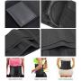 SZ-Climax Lumbar Support Belt - Back Brace Support Belt Waist Trainer Trimmer Cincher Sweat Belt Postpartum Recovery Body Shaper for Weight Loss, Lower Back Pain for Women Men