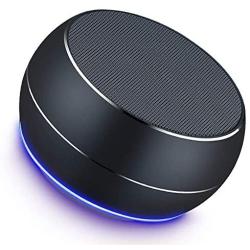 NUBWO Portable Bluetooth Speaker with Enhanced Bass and Stereo Sound, 8H Playtime, Bulti in Mic, Mini Wireless Speaker Portable for Phone, iPad, Mac, Tablet, Echo(Black)