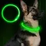 BSEEN LED Dog Collar, USB Rechargeable, Glowing Pet Dog Collar for Night Safety, Fashion Light up Collar for Small Medium Large dogs BSEEN LED Dog Collar, USB Rechargeable, Glowing Pet Dog Collar for Night Safety, Fashion Light up Collar for Small Medium Large dogs