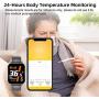 3Cloudge Fitness Tracker Body Temperature Heart Rate Monitor, Activity Tracker for Women and Men Smart Bracelet Fitness Watch with Sleep Monitor Calorie Counter Pedometer Smart Watch
