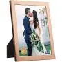 decanit 3.5x5 Picture Frames Rose Gold Metal Photo Frames for Tabletop Display and Wall Decoration-Best Gifts for Family