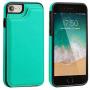 OT ONETOP iPhone 8 Wallet Case with Card Holder, iPhone 7 Case iPhone SE(2020) Wallet Premium PU Leather Kickstand Card Slots,Double Magnetic Clasp and Durable Shockproof Cover 4.7 Inch(Green)