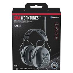 WorkTunes Connect + AM/FM Hearing Protector with Bluetooth Technology, Ear protection for mowing, snowblowing, construction, work shops