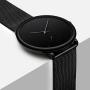 Mens Watches Ultra-Thin Minimalist Waterproof - Fashion Wrist Watch for Men Unisex Dress with Stainless Steel Mesh Band