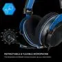 [Upgraded Version] SADES MPOWER Stereo Gaming Headset for Xbox One, Noise Cancelling Over Ear Headphones with Retractable and Flexible Mic & Soft Memory Earmuffs for Laptop Nintendo Switch Games