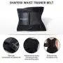 SHAPERX Women Waist Trainer Belt Waist Trimmer Slimming Belly Band Body Shaper Sports Girdles Workout Belt SHAPERX Women Waist Trainer Belt Waist Trimmer Slimming Belly Band Body Shaper Sports Girdles Workout Belt