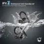 Muzili G4 Wireless Earbuds, [2020 Upgraded] Bluetooth 5.0 in-Ear Bluetooth Headphones, Immersive Bass Sound,36H Playtime,IPX7 Waterproof Sport Earbuds with Mic & Ear Hooks & Charging Case (G4-20)