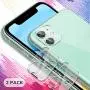 [ 2 Pack ] UniqueMe Camera Lens Protector for iPhone 11 Tempered Glass [High Definition] Scratch Resistant 6.1&quot