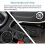 USMEI Dual USB Charger Socket Waterproof Power Outlet 4.8A with 12V/24V Voltmeter LED Digital Display for Car Boat Marine Motorcycle ATV RV Campers Tractors USMEI Dual USB Charger Socket Waterproof Power Outlet 4.8A with 12V/24V Voltmeter LED Digital Display for Car Boat Marine Motorcycle ATV RV Campers Tractors