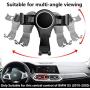 LUNQIN Car Phone Holder for 2019-2020 BMW X5 X7 SUV sDrive40i xDrive40i xDrive50i M50i 35d G05 G07 Auto Accessories Navigation Bracket Interior Decoration Mobile Cell Phone Mount