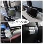 Flex Flap Cell Phone Holder & Tablet Stand for Desk, Car, Bed, Home and in-Flight Airplane Travel Accessories Travel Gadgets Universal for Mobile iPhone Android iPad Kindle Tablet While Hands Free