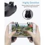 Mobile Controller for PUBG，Selkie 5-in-1 Moblie Phone Game Controller with Portable Charger&Cooling Fan for PUBG,L1R1, Mobile Game Trigger, Joysticker Gamepad Grip for 4-6" Phone (2000 mAh)