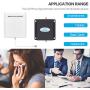AT&T Cell Phone Signal Booster 4G LTE FDD 700Mhz US ATT T-Mobile Signal Booster Amplifier Indoor HJCINTL Band12/17 Home Mobile Phone Signal Booster Repeater Kits