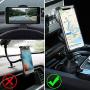 MIAODAM 360° Swivel Cup Holder Phone Mount Universal Adjustable Gooseneck Cup Holder Cradle Car Mount for Cell Phone iPhone 11//XR/XS/iPad/iPod Electronics Devices from 4.7 to 10.5