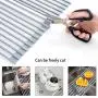 bemece Roll up Silicone Drainer Rack, 20" x 12.8" Foldable Dish Drainer Rack over the Sink, Multipurpose Dish Drying Rack for Drying Vegetable, Fruits and Dishes bemece Roll up Silicone Drainer Rack, 20" x 12.8" Foldable Dish Drainer Rack over the Sink, Multipurpose Dish Drying Rack for Drying Vegetable, Fruits and Dishes