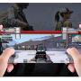 TTi Mobile Game Triggers Controller, Joystick Pocket Egg Gamepad Joypad, No Delay Shoot Aim Fire Keys, PUBG Gameplay Accessories, Defeat The Enemy (4.5-6" Phone) (A Pair Triggers)
