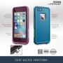 Lifeproof FRē Series Iphone 6/6s Waterproof Case (4.7" Version) - Retail Packaging - Banzai (Cowabunga/Wave Crash/Longboard)