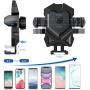 Phone Holder for Car, MANORDS Universal Long Neck Suction Car Phone Mount Compatible iPhone 11 Pro Xs XS Max XR X 8 8 Plus 7 Samsung Galaxy S10 S9 S8 LG Nexus Sony and More (Dark Gray)