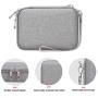 Canboc Carrying Case for Fujifilm Instax Mini Link Smartphone Printer, INSTAX Share SP-2 Mobile Printer, Mesh Pocket fits Fujifilm Instax Mini Instant Film, Cable, Travel Protective Cases, Ash White