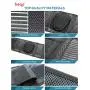 Beqo Back Brace for Lower Back Pain with Removable Lumbar Pad | Back Pain Relief Support Belt for Men & Women | Secure Fastener, Non-Slip Silicone Straps, Breathable Mesh, Adjustable Panels - Size L Beqo Back Brace for Lower Back Pain with Removable Lumbar Pad | Back Pain Relief Support Belt for Men & Women | Secure Fastener, Non-Slip Silicone Straps, Breathable Mesh, Adjustable Panels - Size L
