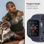 Spigen Rugged Armor Pro Designed for Apple Watch Case for 44mm Series 5 / Series 4 - Charcoal Gray