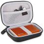 Canboc Shockproof Hard Carrying Case for Anker PowerCore 13000 Portable Charger - Compact 13000mAh 2-Port Ultra Portable Phone Charger Power Bank External Battery Protective Storage Travel Box, Black