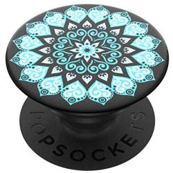 PopSockets: PopGrip with Swappable Top for Phones and Tablets - Peace Mandala Sky