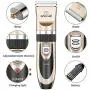 oneisall Dog Shaver Clippers Low Noise Rechargeable Cordless Electric Quiet Hair Clippers Set for Dogs Cats Pets